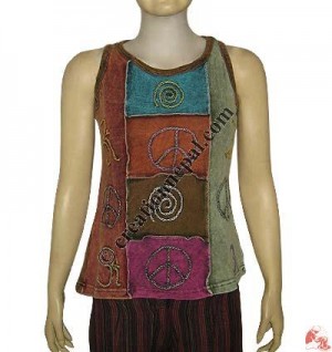 Hand embroidery designs rib top