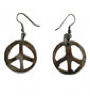 Peace ear ring1