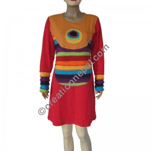 Full sleeve rib dress