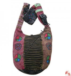 Front pocket layer cut bag
