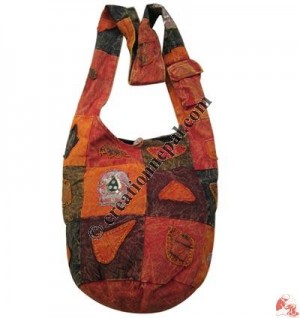 Pat-work over patch-work lama bag