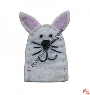 Puppy design finger puppet