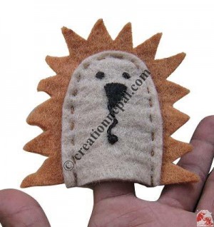Cartoon finger puppet