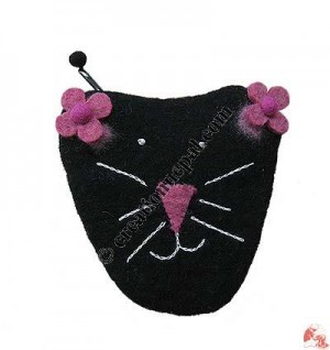 Cap shape girls purse1