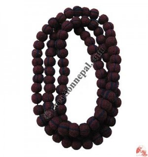 Thread tighten small balls necklace