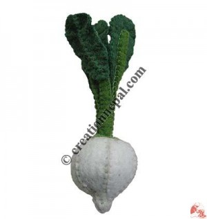 Felt turnip