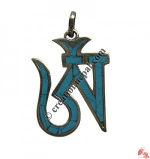 Medium size Tibetan OM pendant