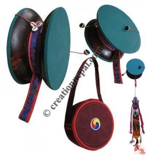 Tibetan Large size Damaru
