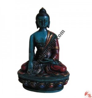 Small Buddha decorated Statue