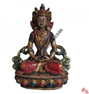 Aparimita Buddha resin statue