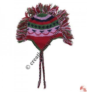 Woolen mohawk hat7