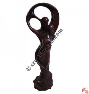 Kissing couple resin art image