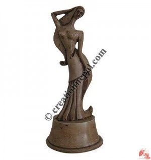 Resin artistic woman figure
