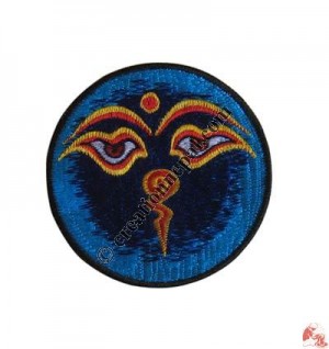 Medium size Buddha-eye badge