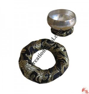 Circle shape singing bowl cushion4