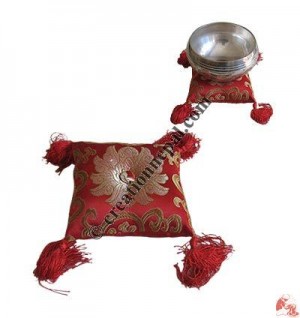 Square shape singing bowl cushion3