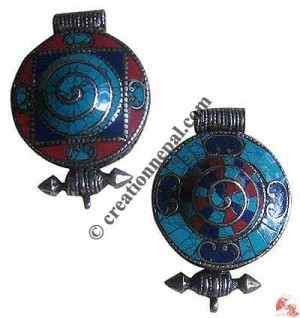 Round shape stone chips setting Ghau 3