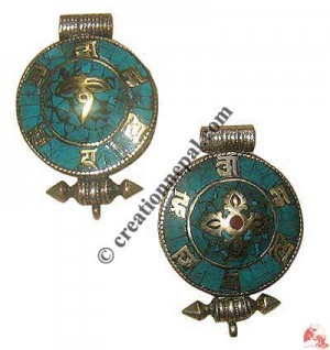 Round shape stone chips setting Ghau 3