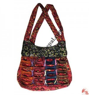 BTC cotton shoulder bag