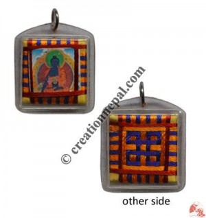 Medicine Buddha small amulet