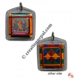 Manjushri small amulet
