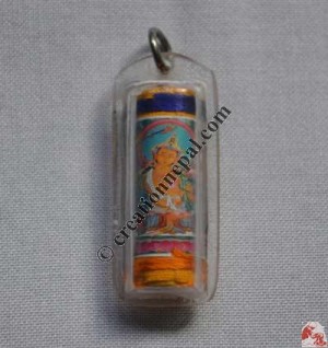 Manjushri tube amulet
