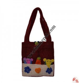 Girls size felt bag