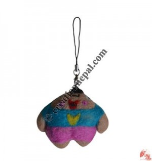Felt mobile holder