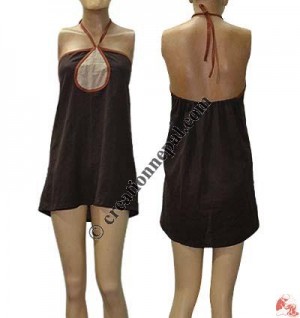 Cotton simple halter top