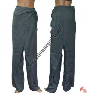 Double layer cotton trouser