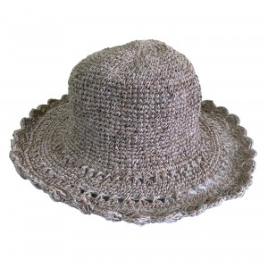 Hemp-cotton wire round hat7