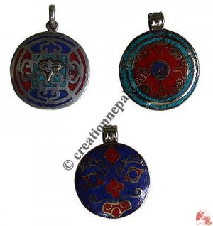 Round shape mixed pendant