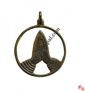 Namaste pendent 2