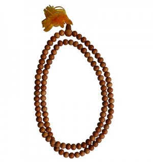 Pure Sandalwood 9 mm 108 beads mala
