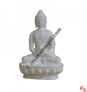 White color small Buddha