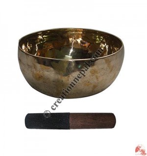 Shiny hand hammered jammed singing bowl3