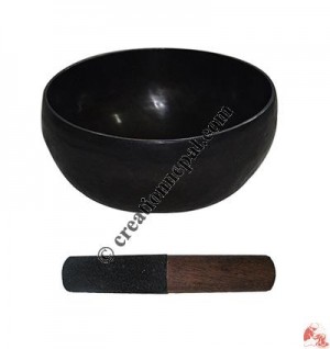 Hand beaten antique design singing bowl3