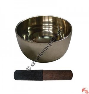 Vertical design plain singing bowl1
