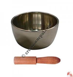 Vertical design plain singing bowl6