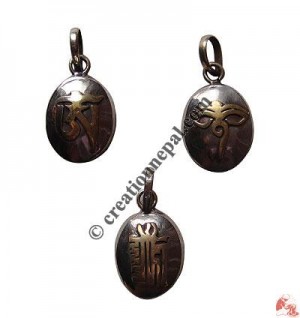 Tiny size Ghau pendant