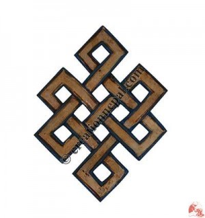Small White-Blue endless knot