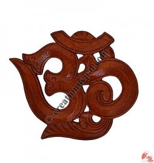 Natural color OM mantra