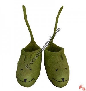 Mouse felt shoes - Kid