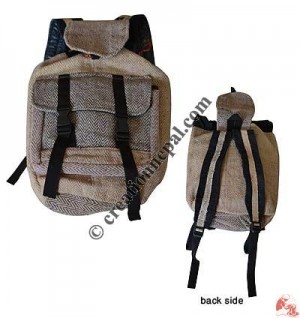 Hemp-cotton small size bag