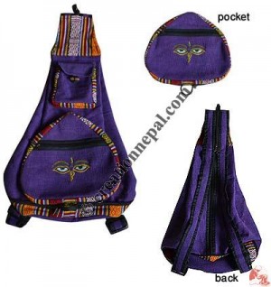 Folding design BTC cotton bag