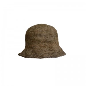 Hemp pork-pie crochet hat2
