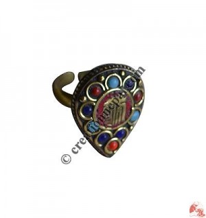 TD Kalachakra brass Finger ring