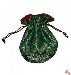 Brocade Thaili gift pouch
