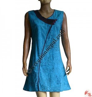 Printed cotton choli dress