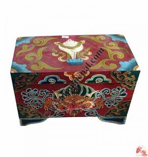 Painted treasure box13